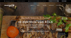 Desktop Screenshot of mangal-restaurant.de